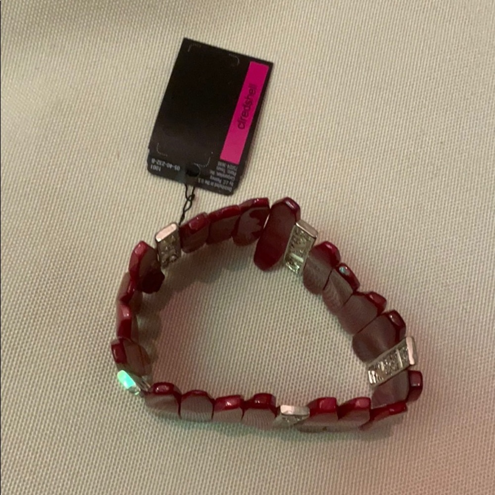 Bracelet Red Shell - Picture 3 of 5